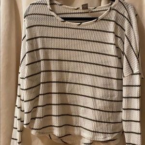 Stripped long sleeve